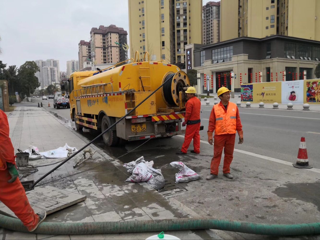 得荣排污管道清淤-管道清洗