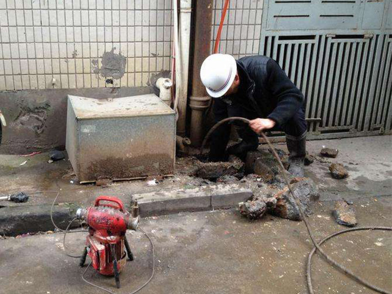 得荣疏通下水道-洗菜池疏通